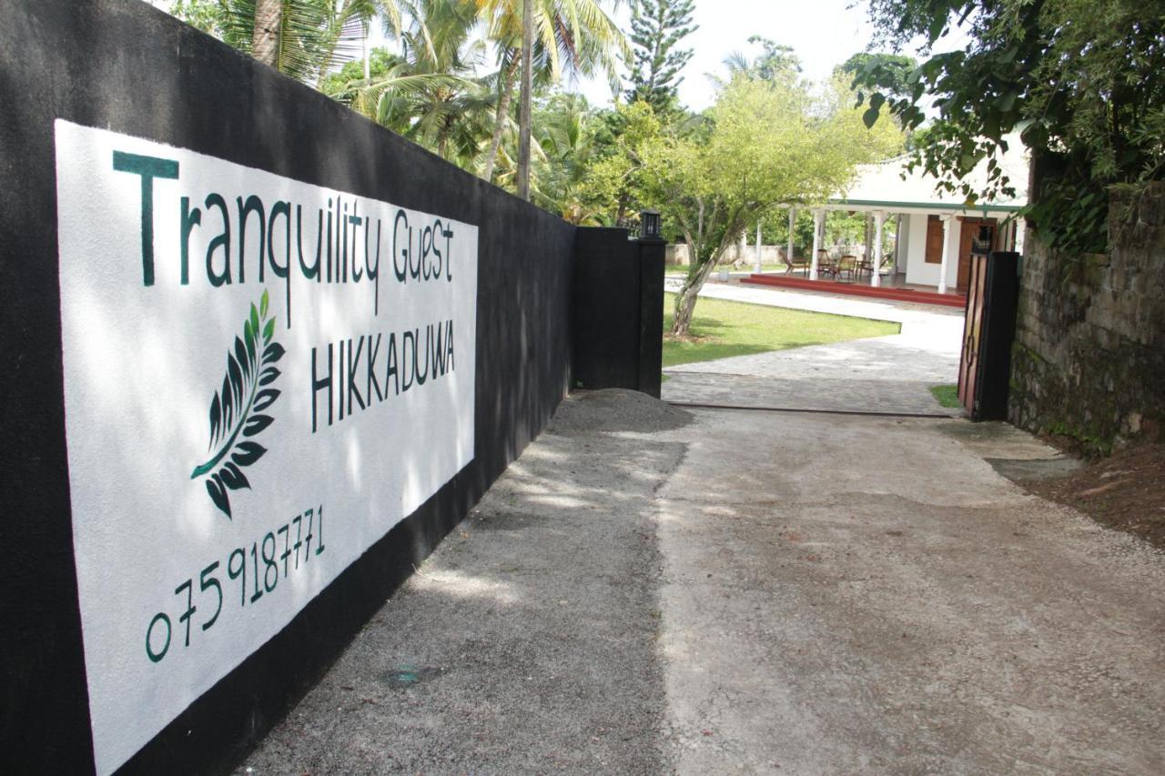 Tranquility Guest House Hikkaduwa Buitenkant foto